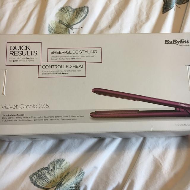 Velvet hotsell orchid babyliss