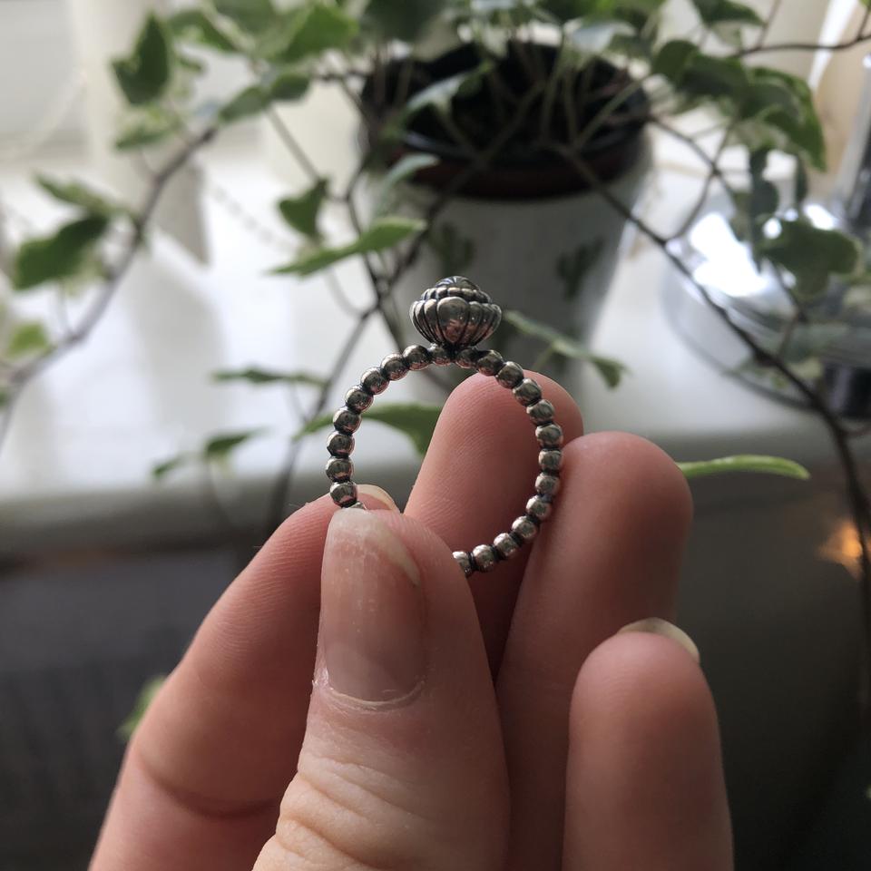 Pandora birthday blooms on sale ring