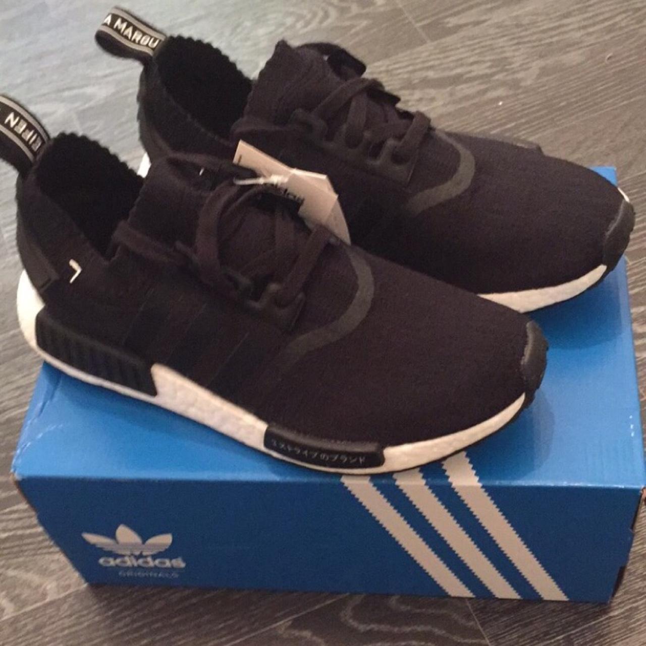 Adidas NMDS Japan Pack Primeknit Core Black size Uk. Depop