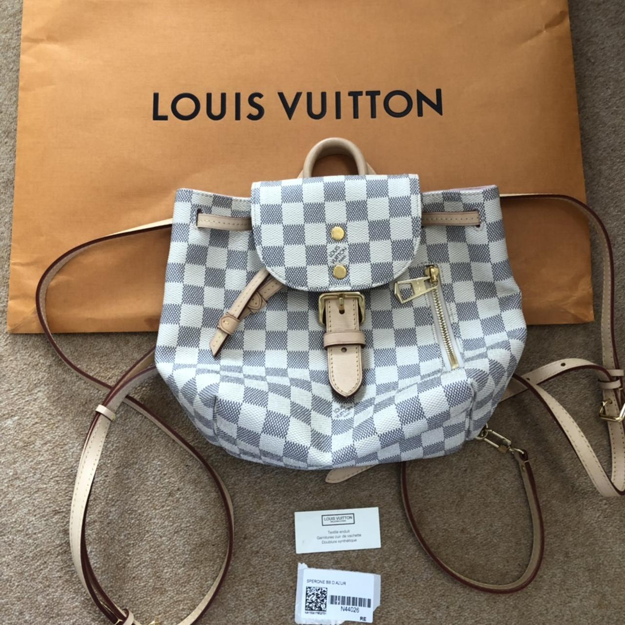 Authentic Louis Vuitton Sperone BB Backpack in - Depop