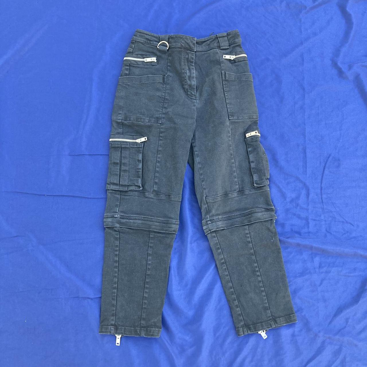 balenciaga multi pocket cargo jeans