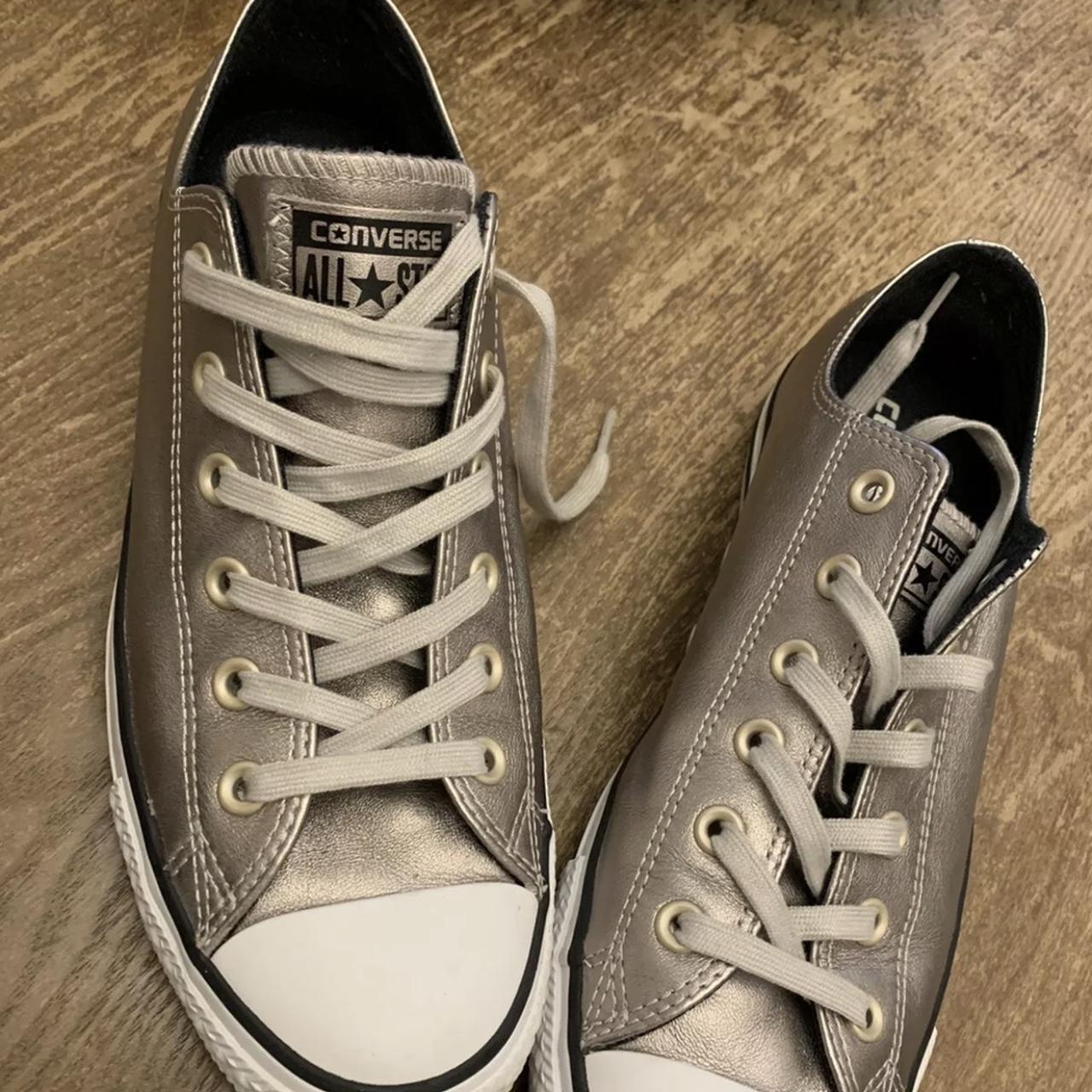 Converse bronze metallic best sale