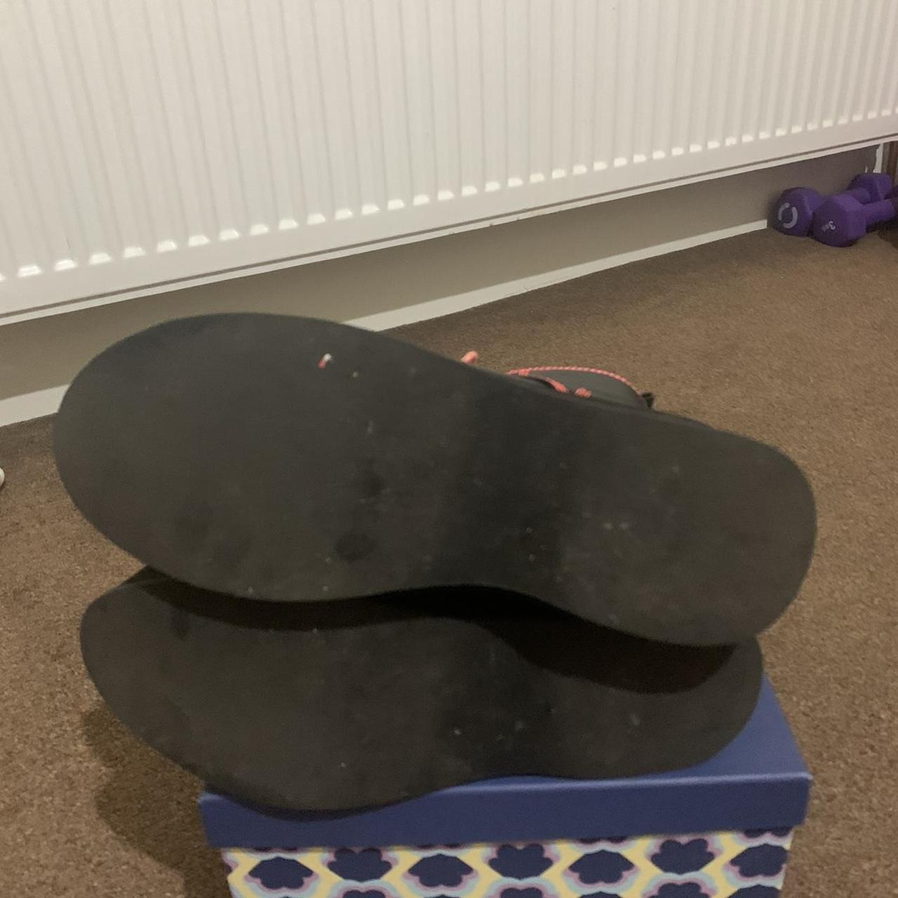 koi footwear enigma mega platforms neon pink... Depop