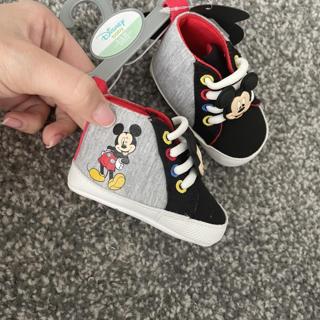 Mickey mouse hot sale infant shoes