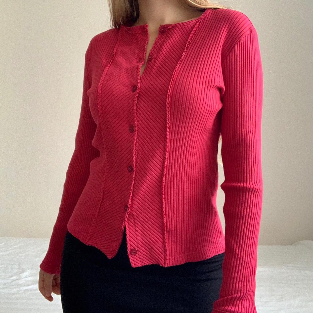 Hobbs red outlet cardigan