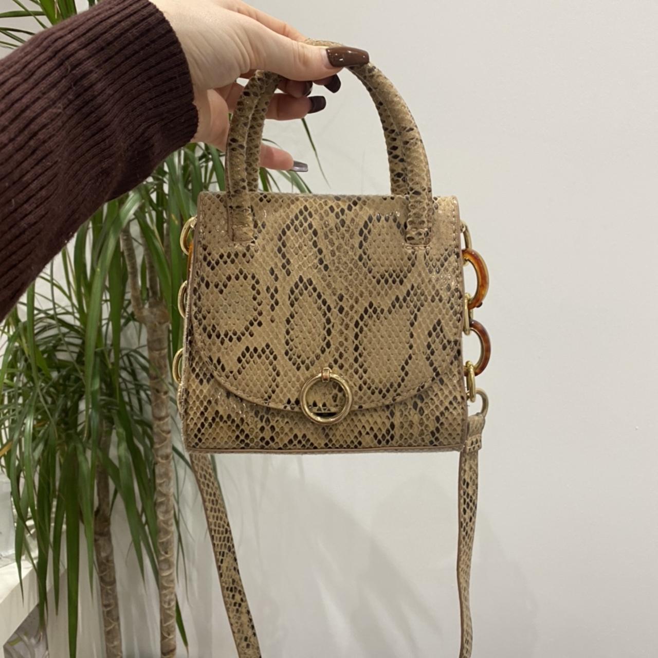 Snake on sale bag topshop