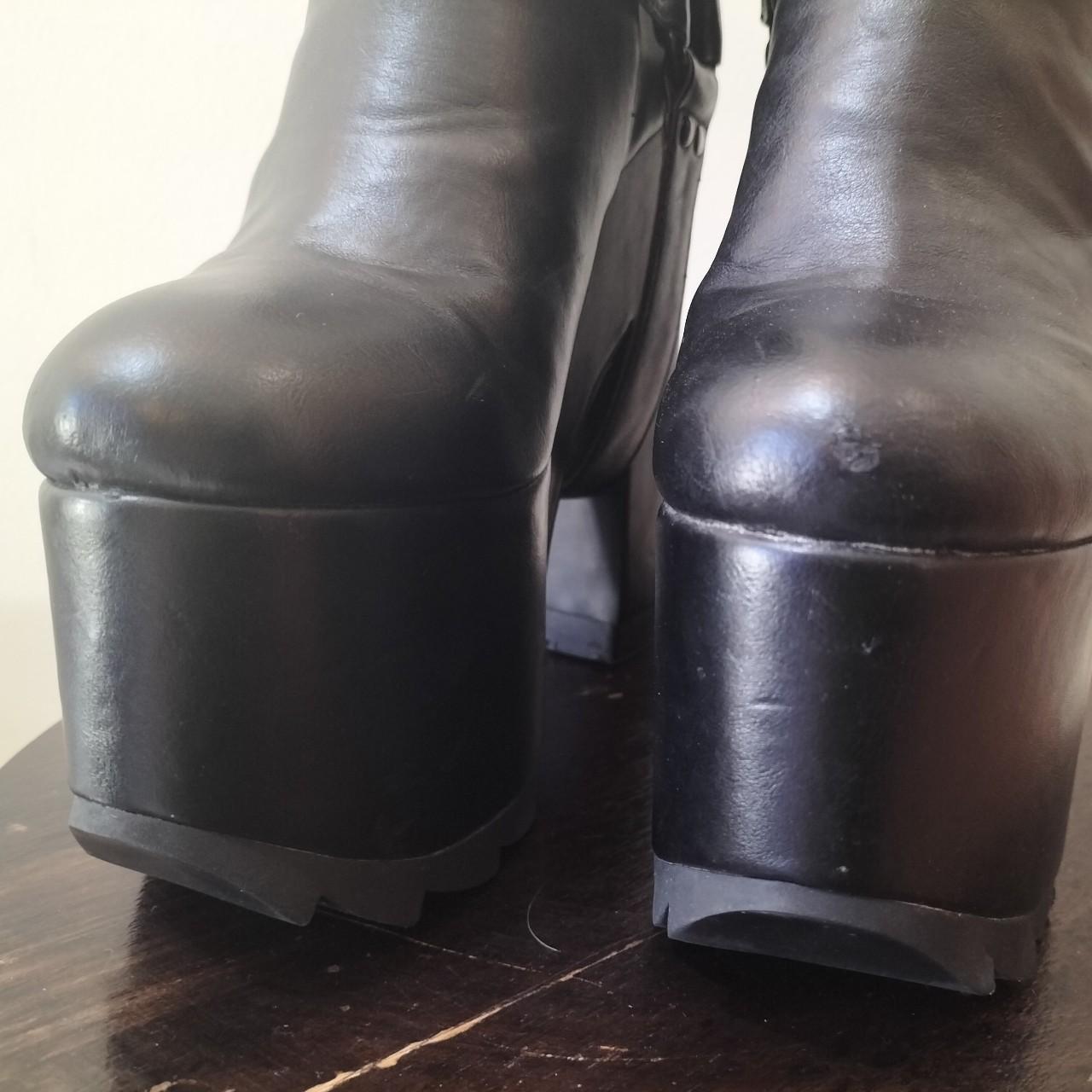 YRU GEMMA platform boots Slight wear, one small... - Depop
