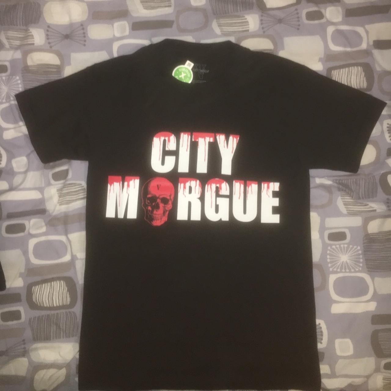 vlone x city morgue tee