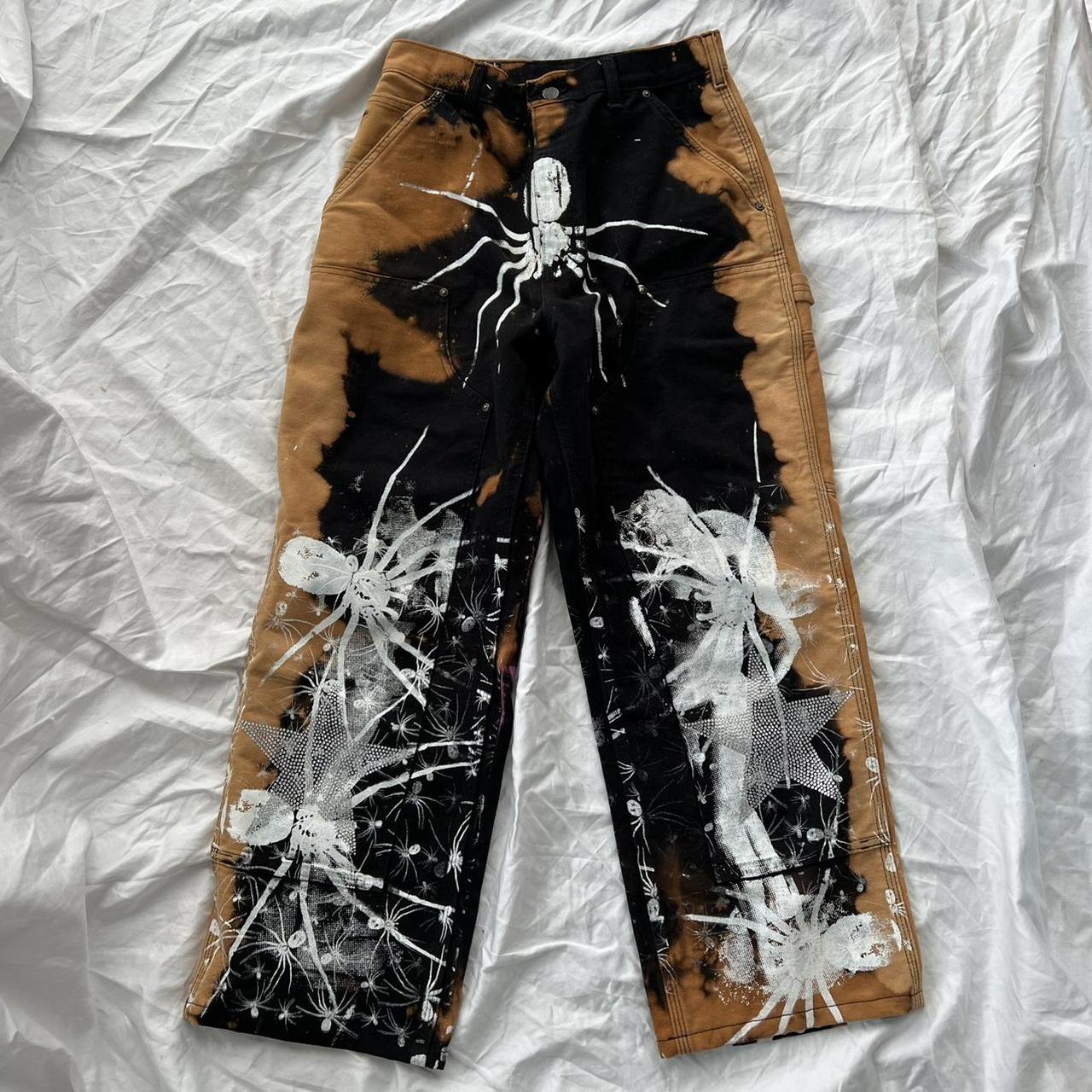 Carhartt multiple color patterned jeans - Depop