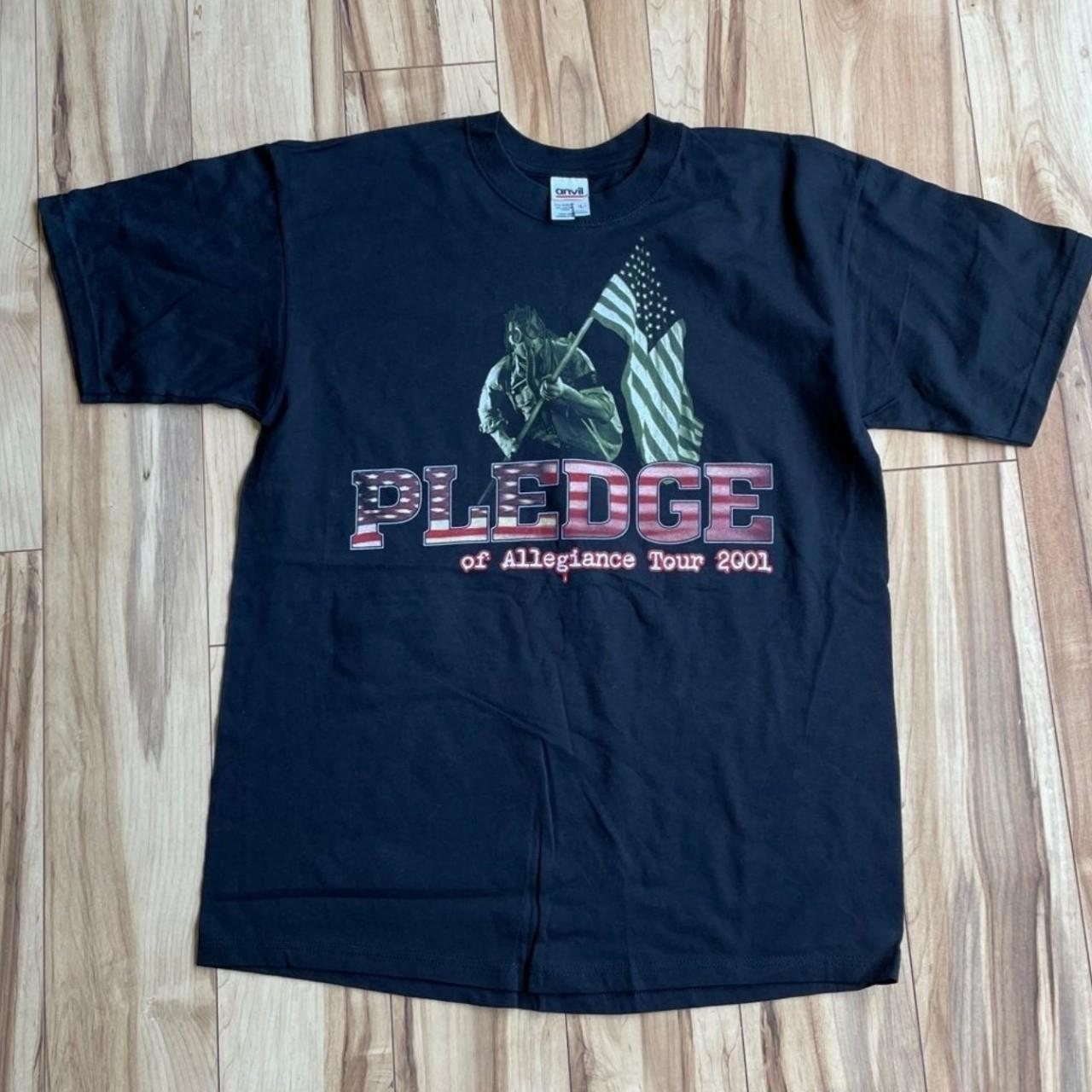 Slipknot vintage Pledge of Allegiance tour t-shirt.... - Depop