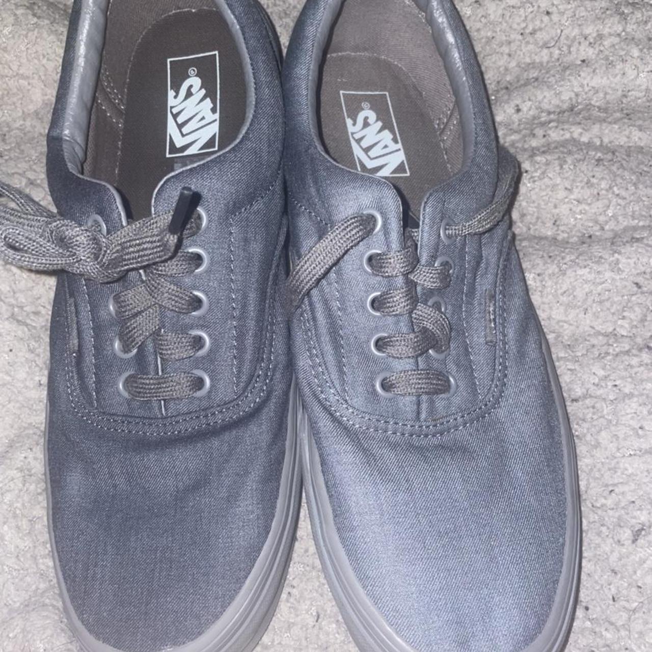 Mens grey vans size 9 online