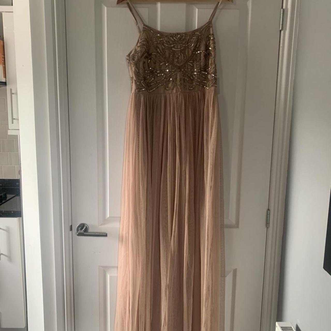 Maya Women's Pink Dress | Depop