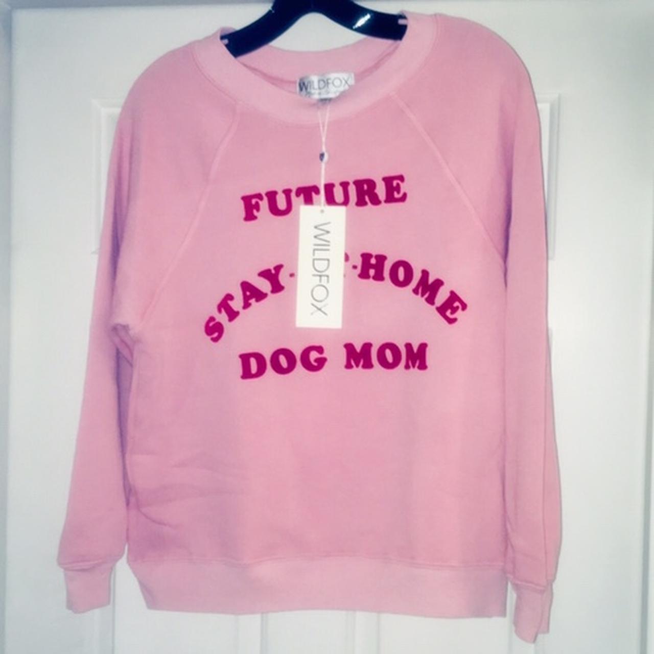 Wildfox dog store mom sweatshirt