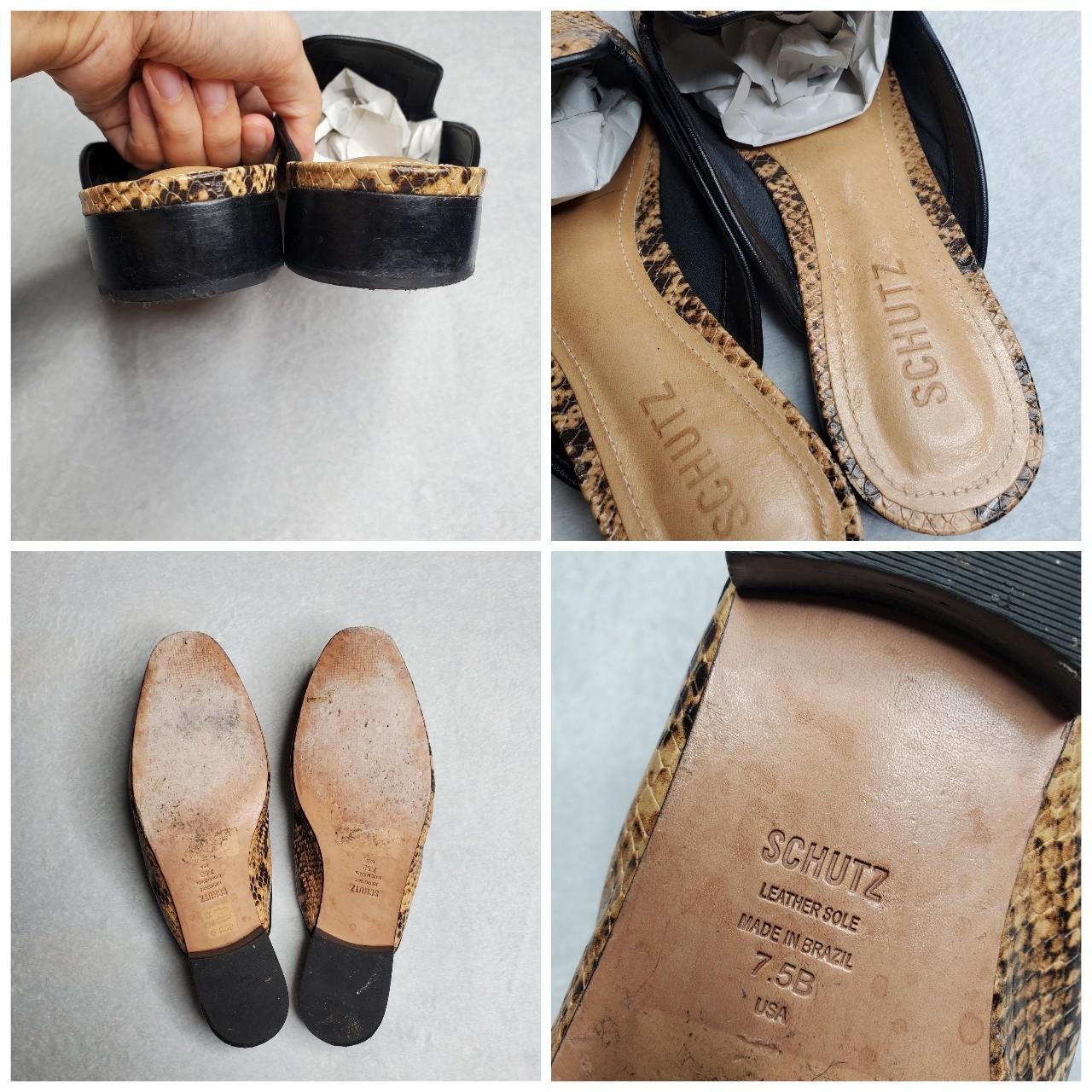 Schutz Women's Black and Brown Loafers (4)