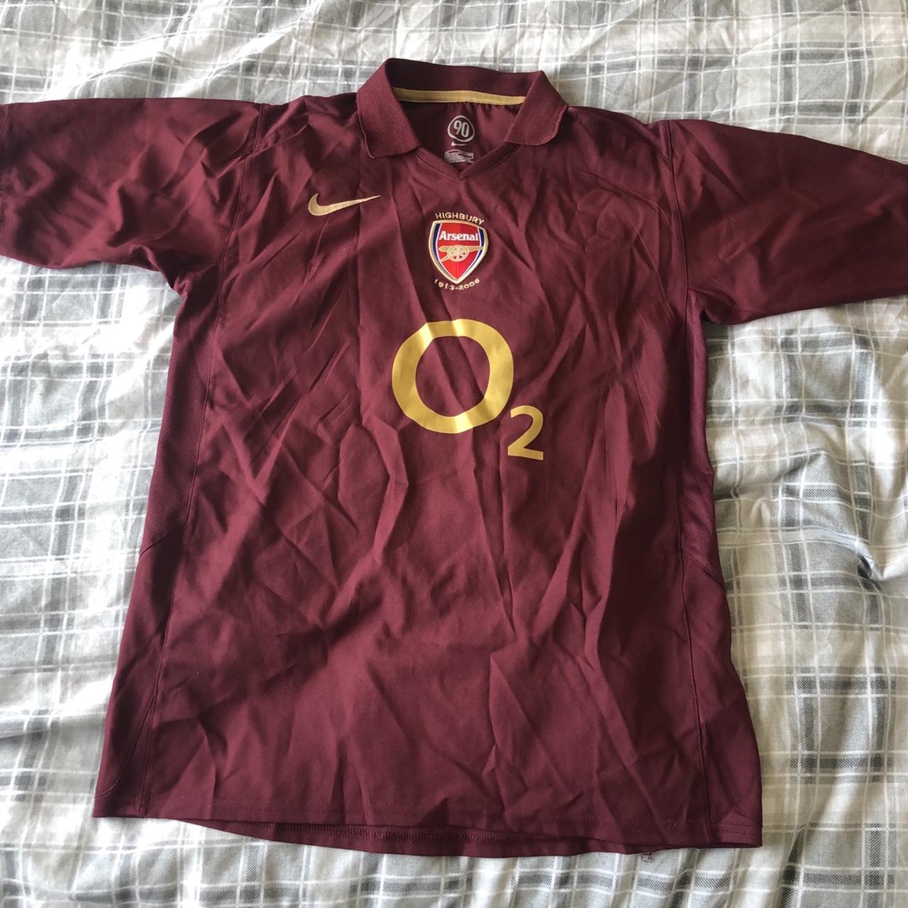 Arsenal Highbury Jersey/Football shirt | Depop