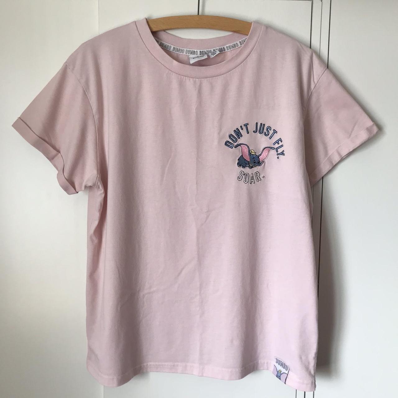 Disney Women's Pink T-shirt | Depop