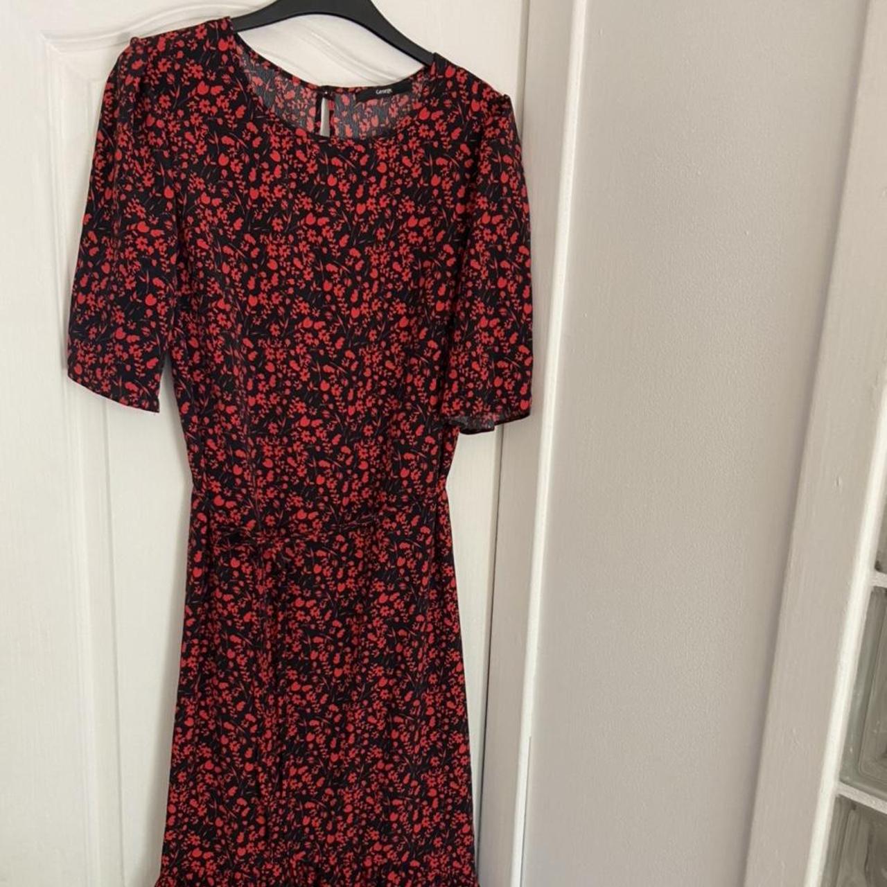 George Women's Red and Black Dress | Depop