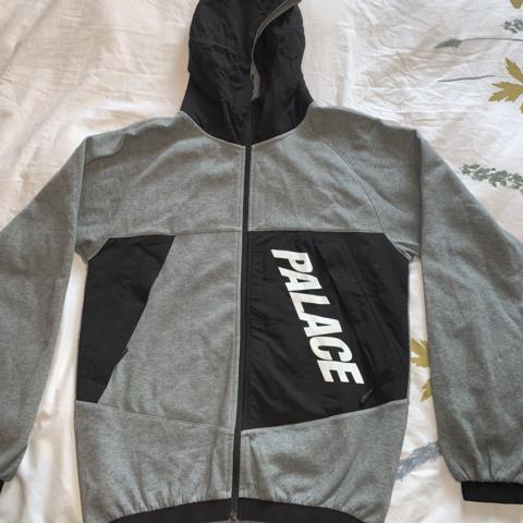 Palace P-Tech Track Jacket Grey Heather/Black