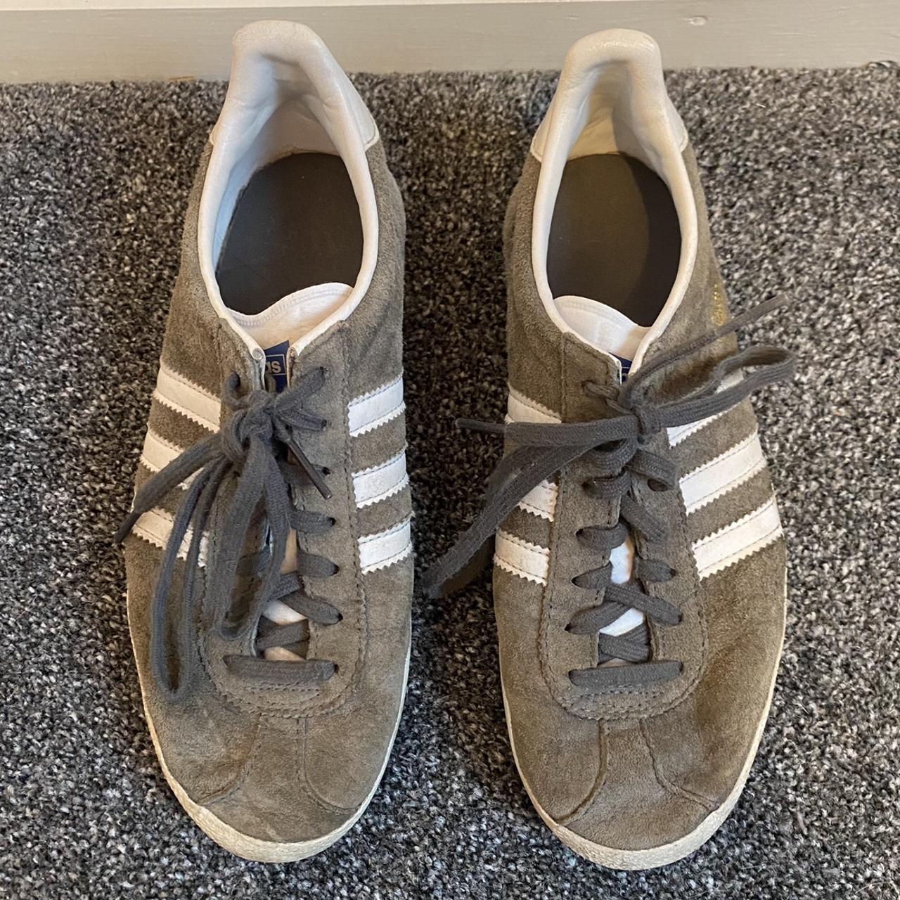 adidas gazelle grey blue