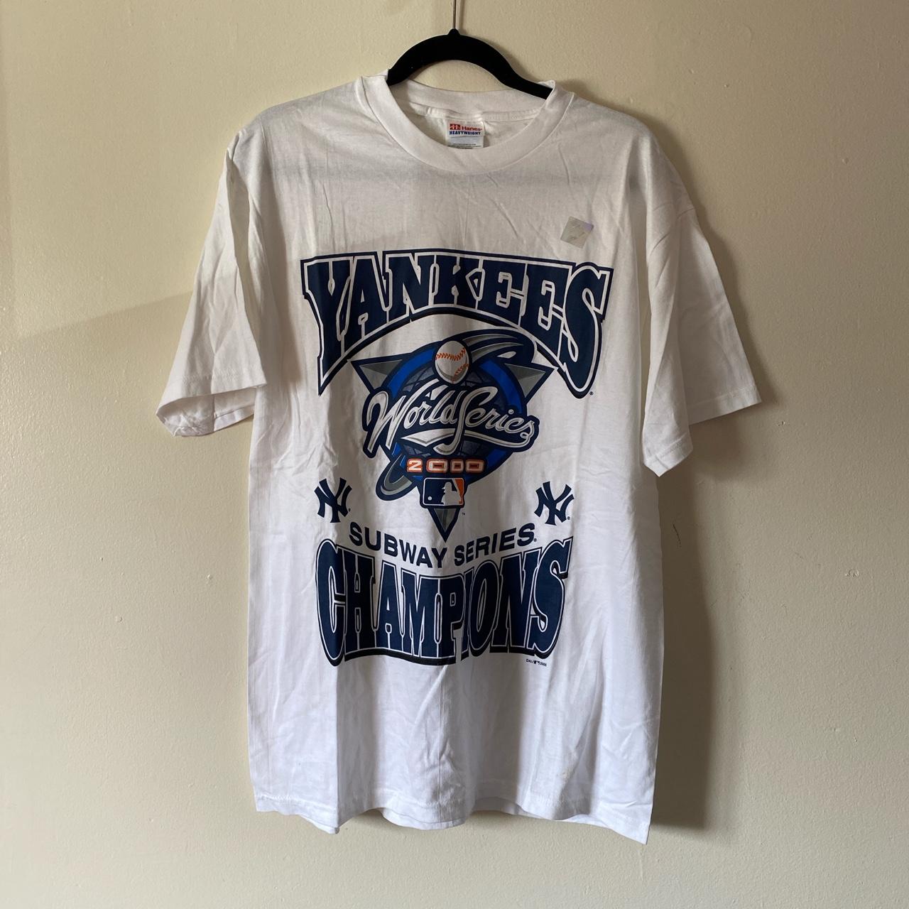 Vtg New York Yankees Subway Series Champions - Depop