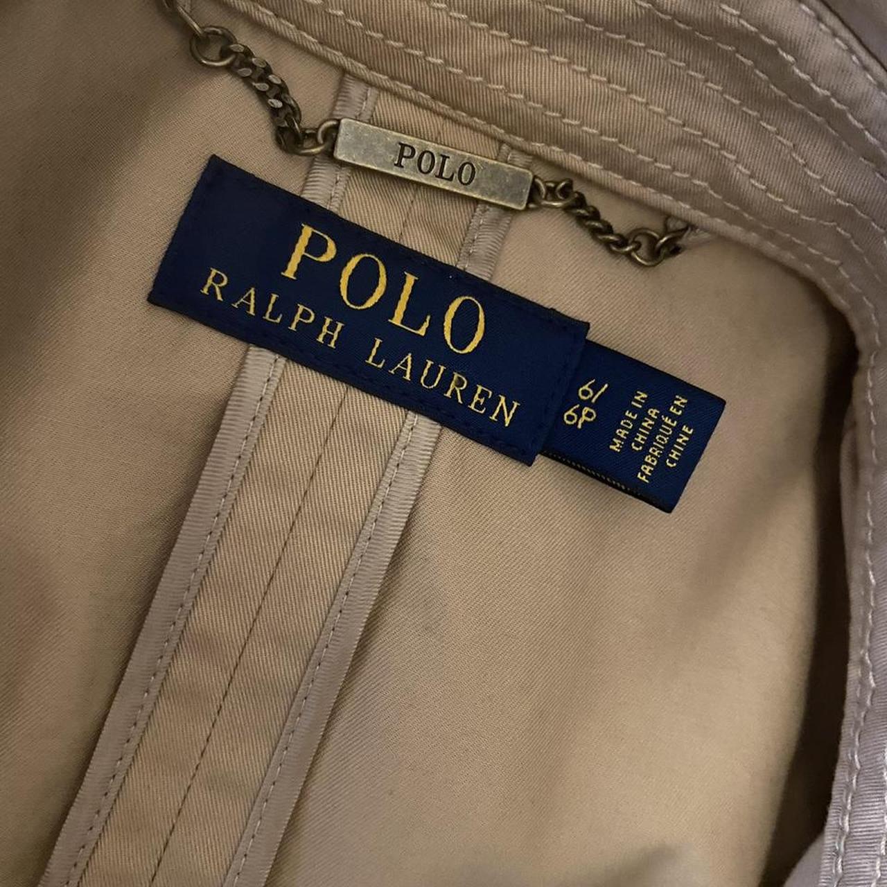 Ralph Lauren trench coat - size 6p fits size... - Depop