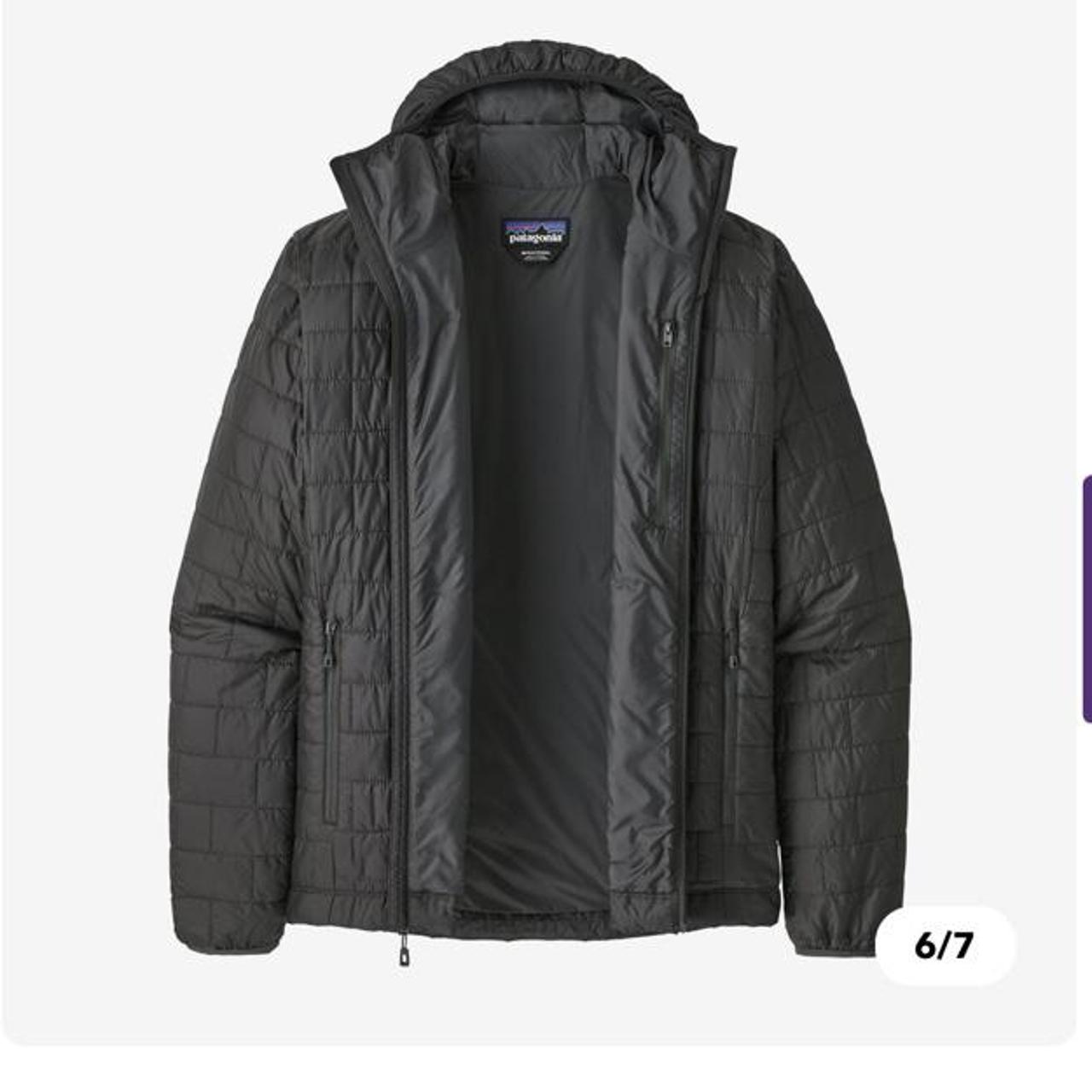patagonia black puffer jacket mens