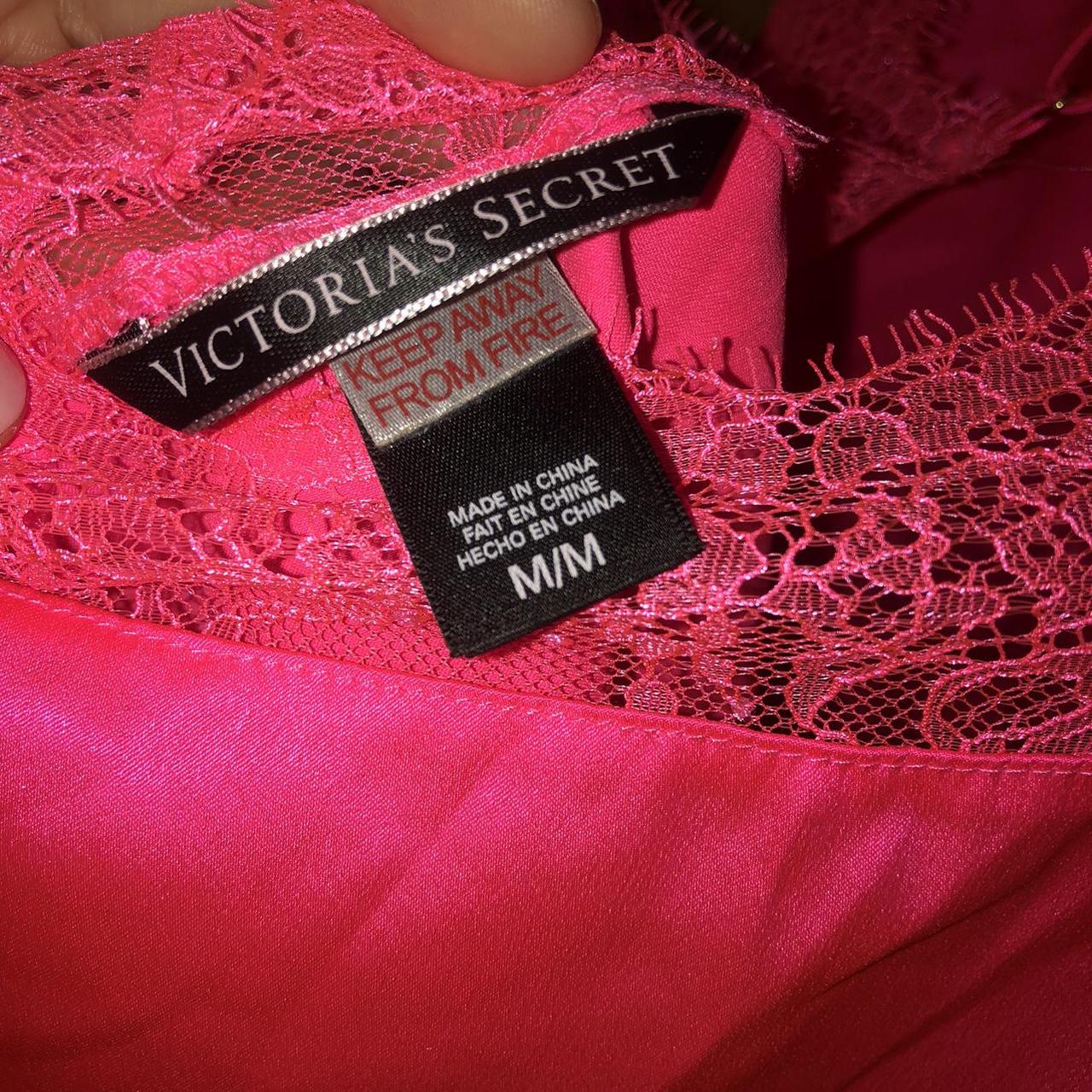 Bright pink Victoria’s Secret nightgown/ dress in... - Depop