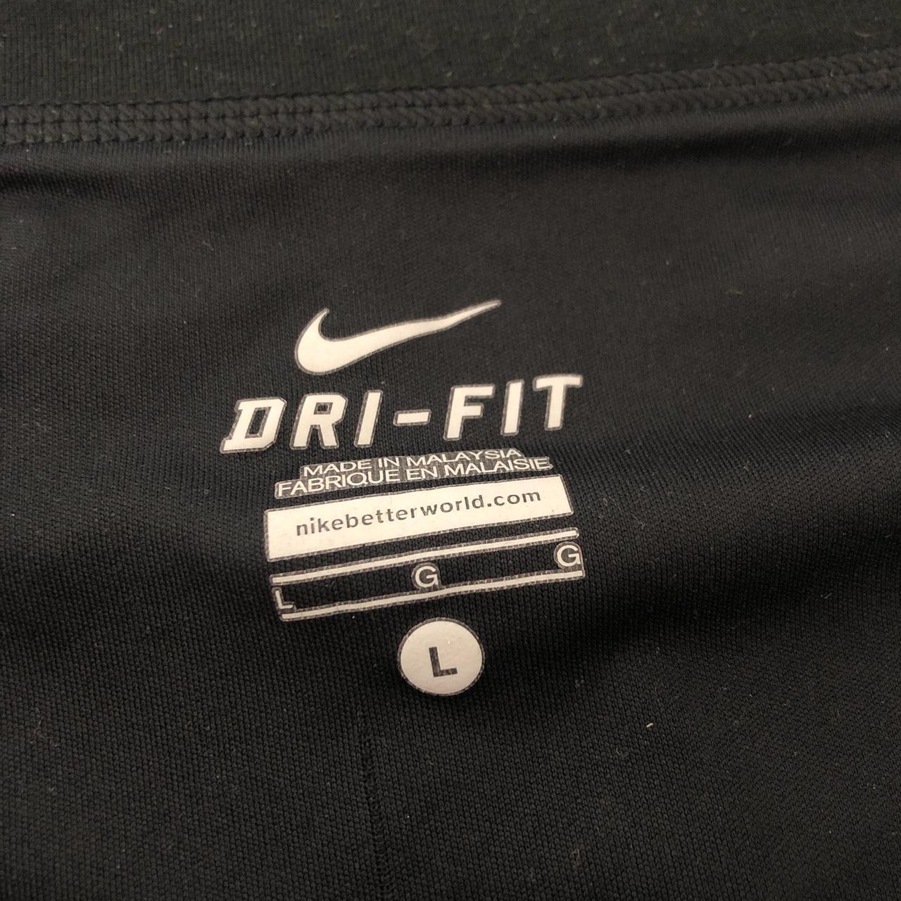 Nike pro shorts … Black, grey and white Nike shorts... - Depop