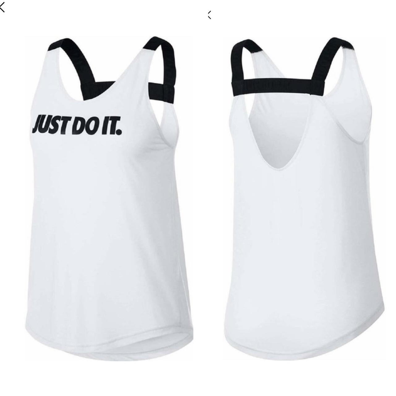 Nike WOMENS Just Do IT Elastika Top Vest Tank Black