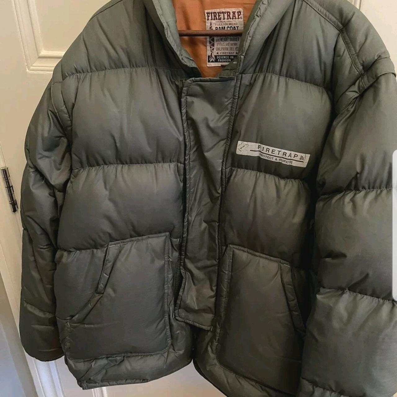 Firetrap bubble jacket mens hotsell