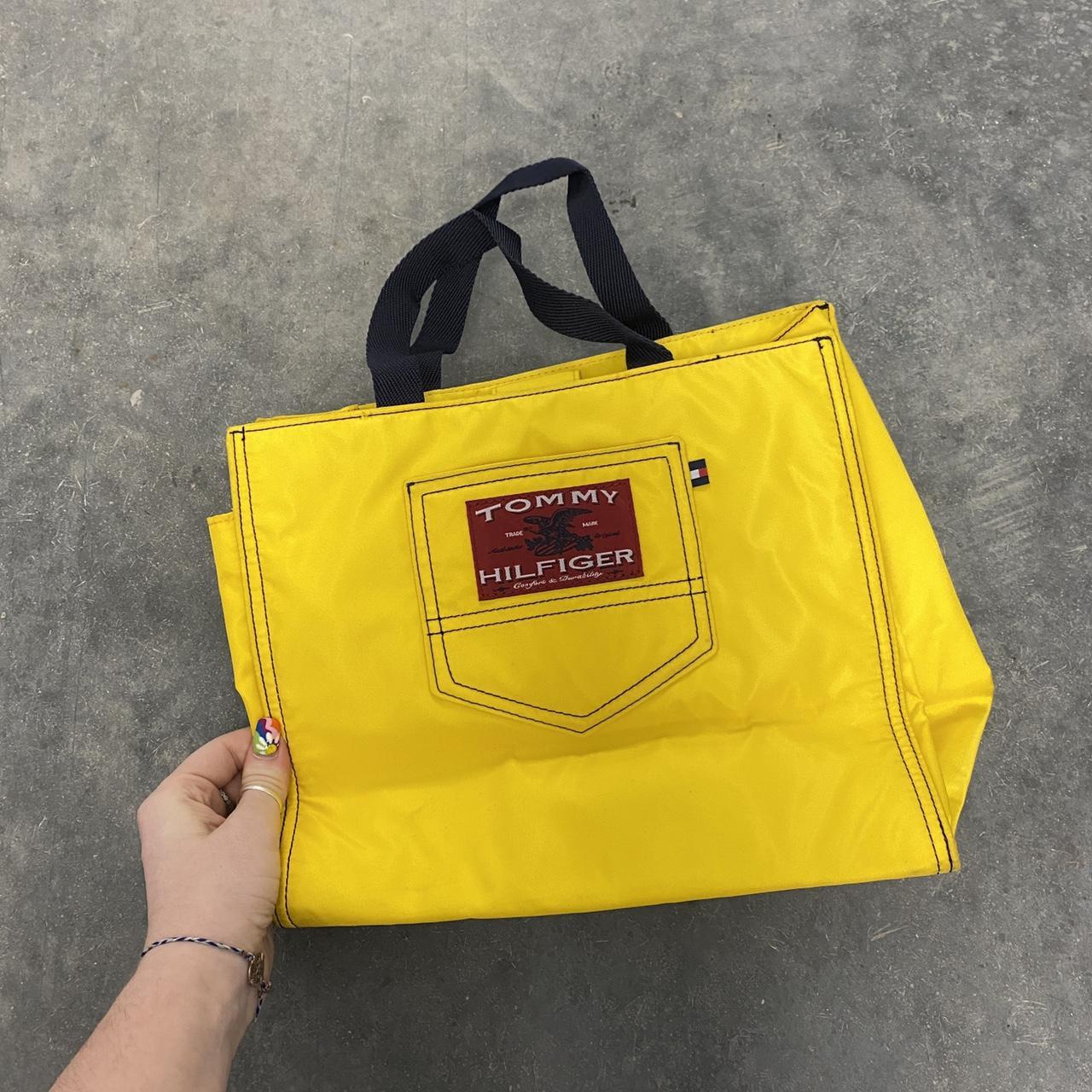 Tommy hilfiger yellow online suitcase