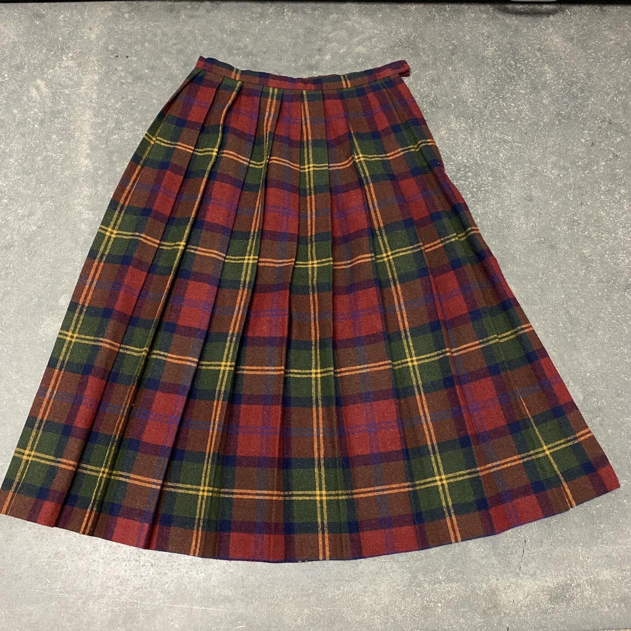 Maroon skirt cheap 70s