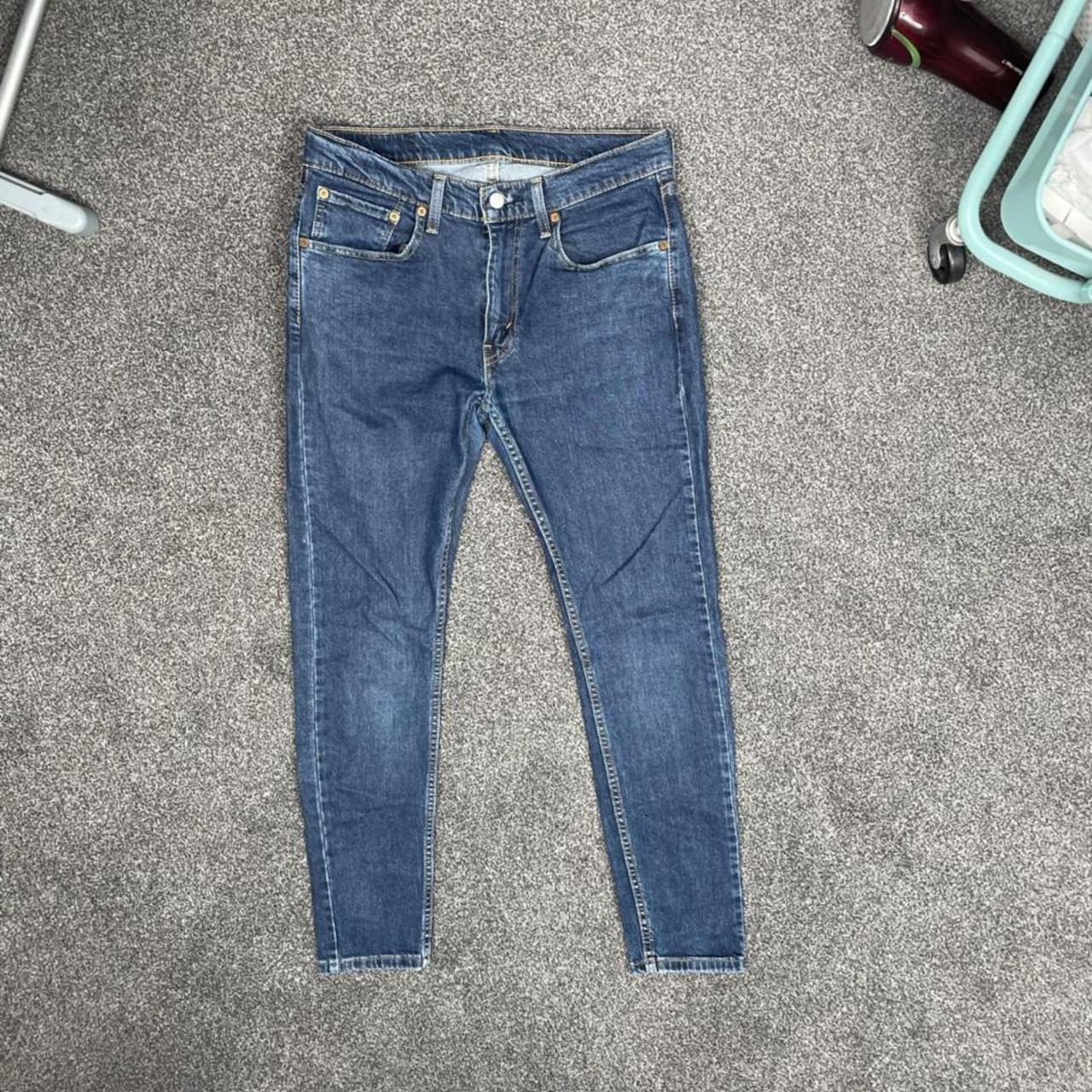 Levi MENS jeans 519 super skinny fit hi-ball jeans... - Depop