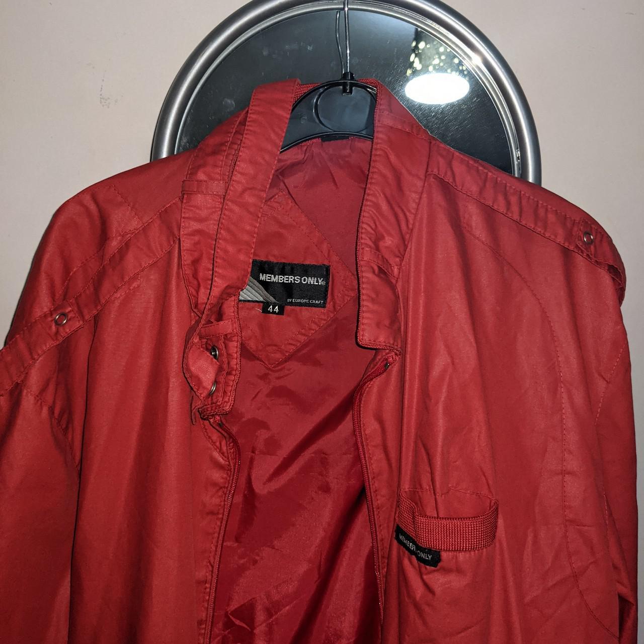 nike red bomber jacket