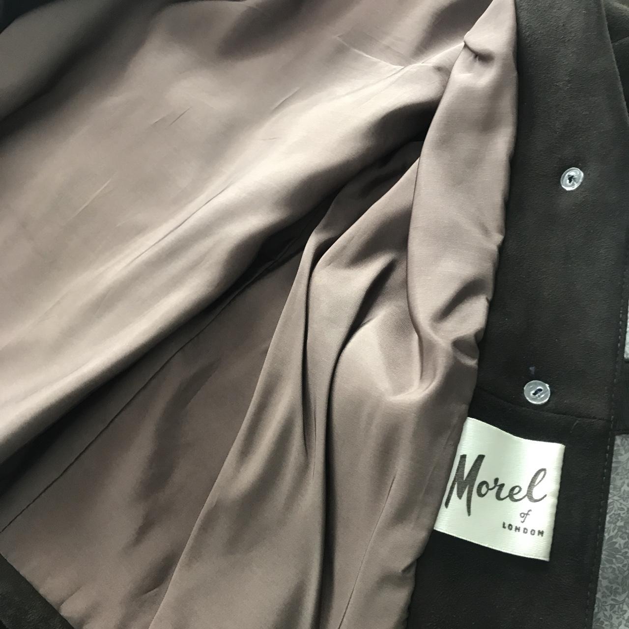 Vintage “Morel of london” dark green/khaki suede... Depop