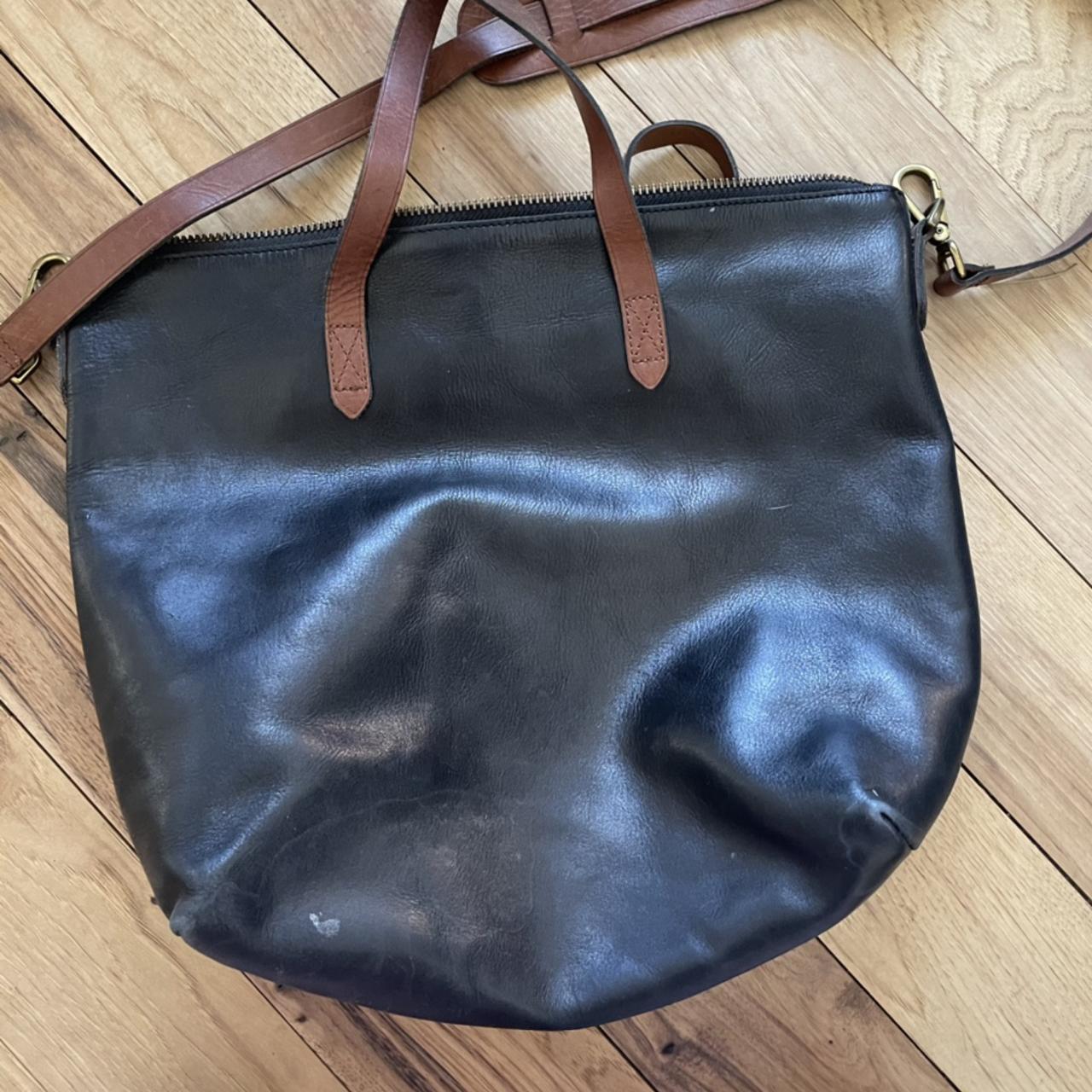 Hermes kelly cut black swift leather with square n - Depop