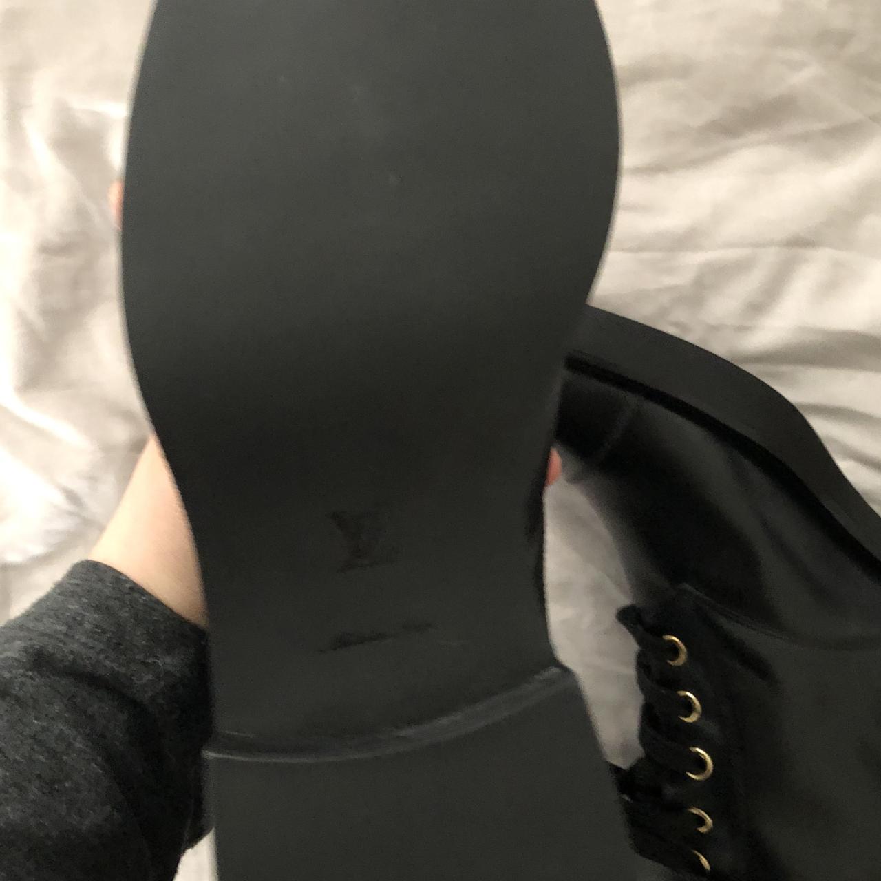 Louis Vuitton Wonderland Flat Ranger Black Leather ref.623464