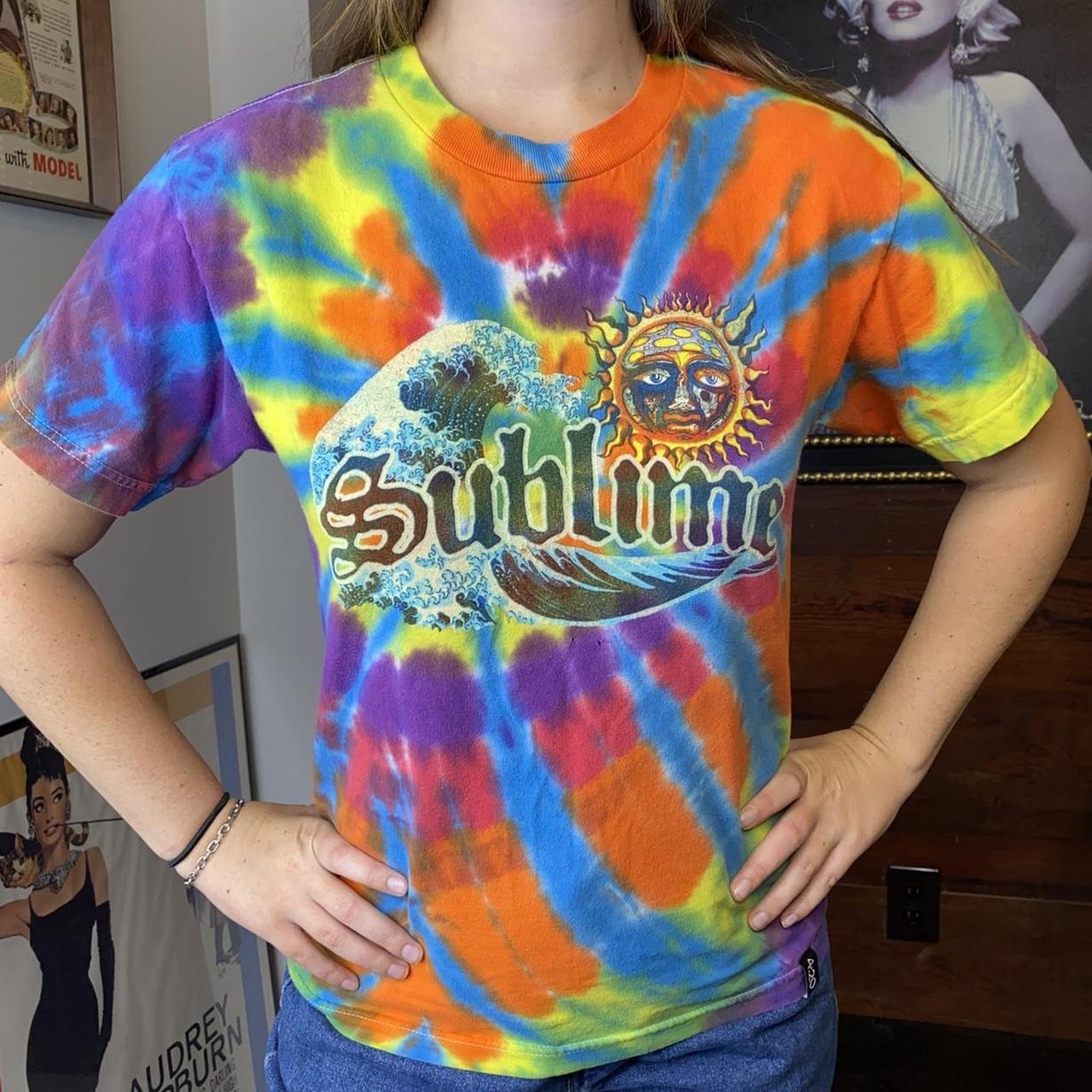 sublime tie dye shirt