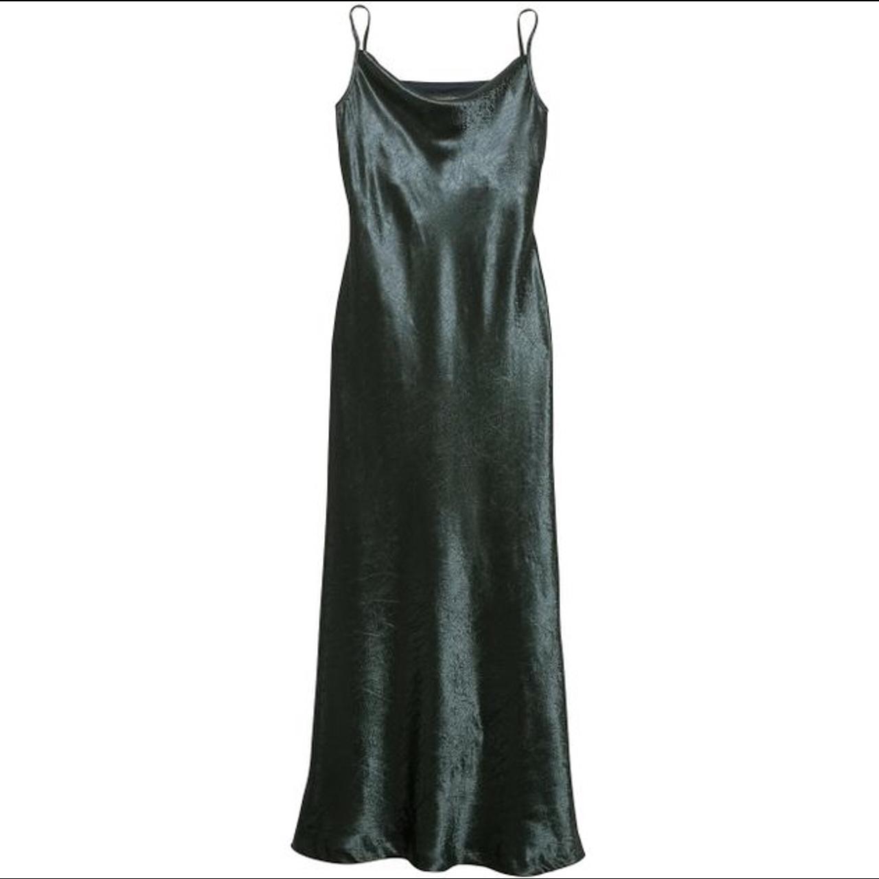 banana republic silk slip dress