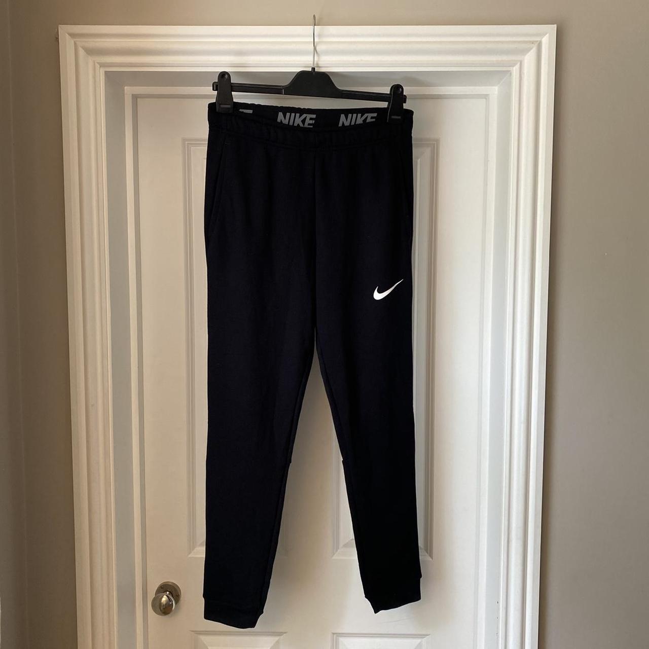 mens nike black joggers