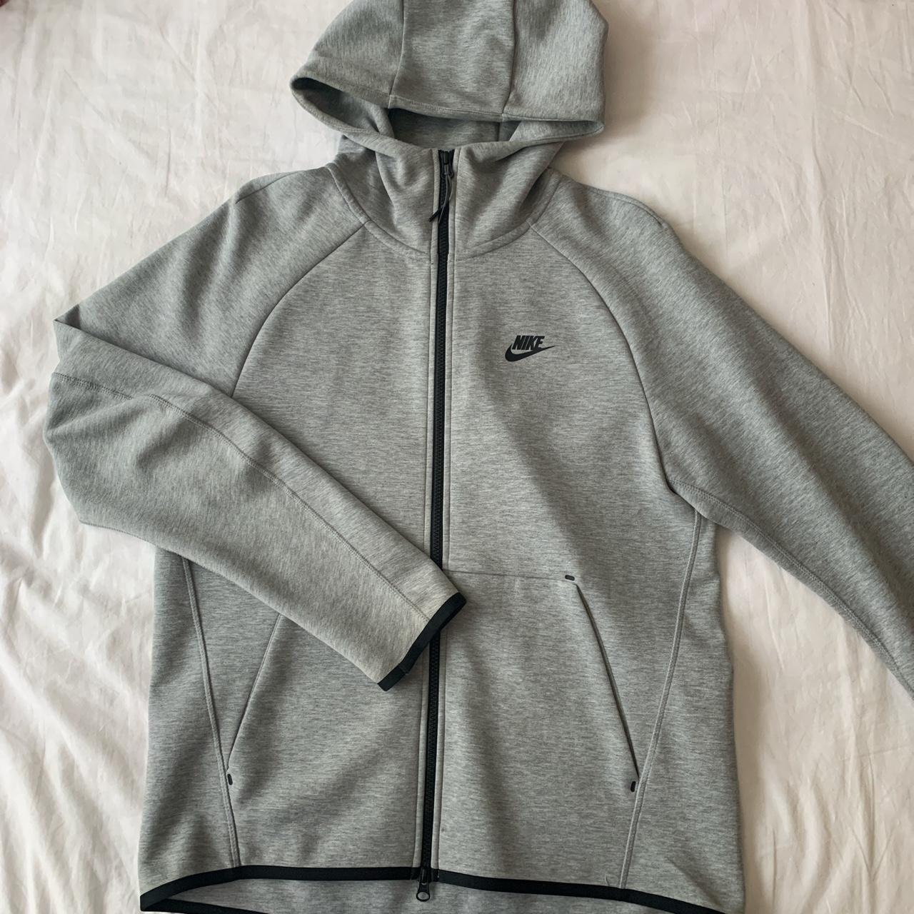 Men’s Nike tech fleece in grey, size M. In excellent... - Depop