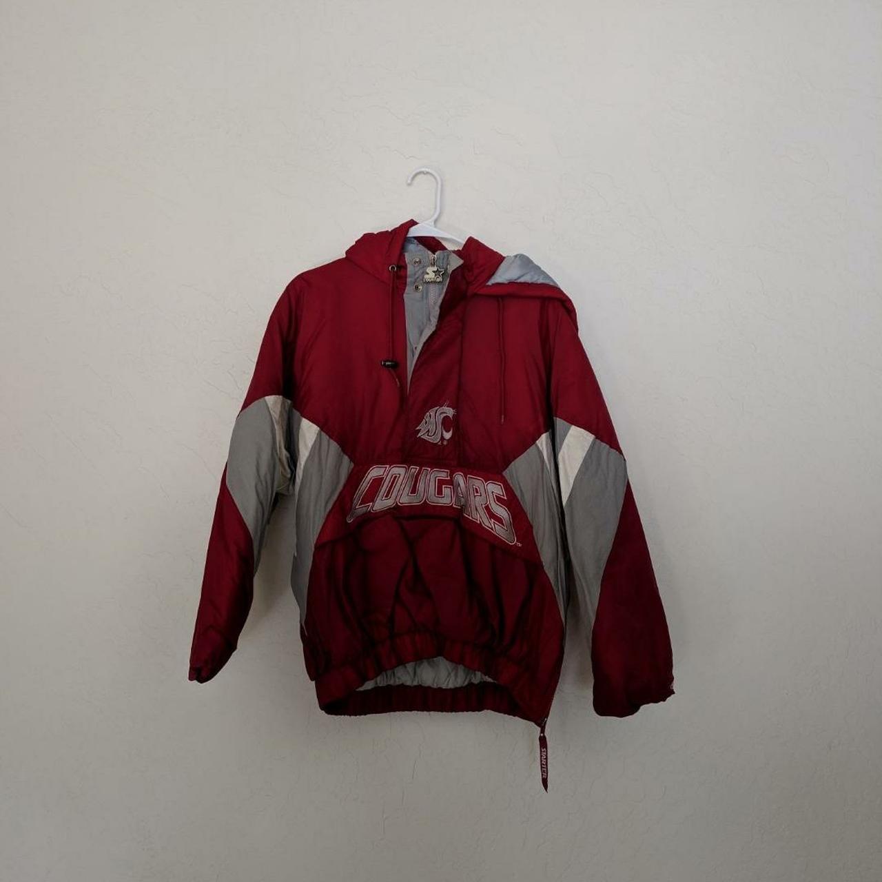 Vintage 90’s Starter Varsity Jacket WSU store Washington State Cougars Size Large