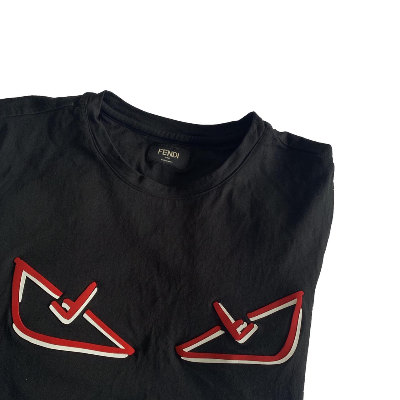 isolation familie mirakel Fendi red eye T-shirt Medium No trades ❌ Buy now... - Depop