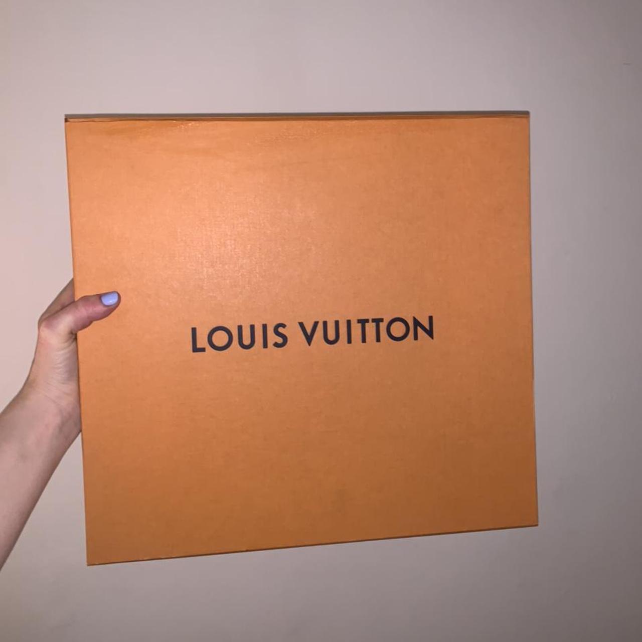 Authentic Louis Vuitton box. Dimensions are: 5.75” - Depop