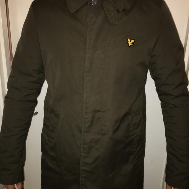 lyle and scott trench coat