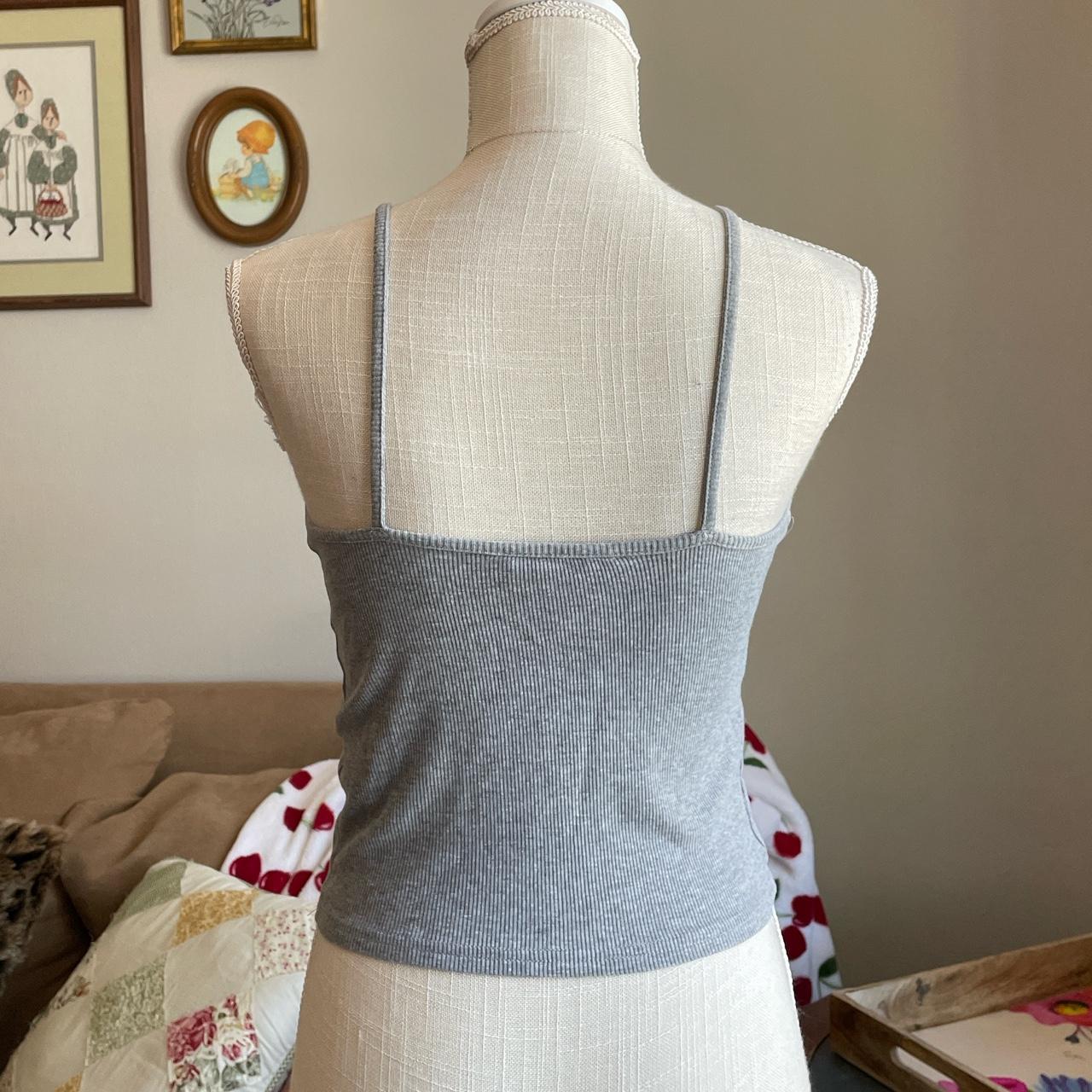 New Look Women's Grey Vests-tanks-camis (2)