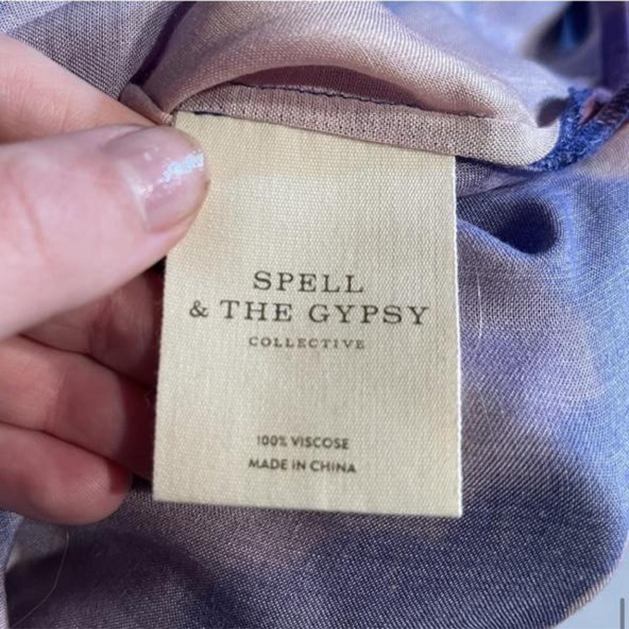 Spell Women's Purple and Pink Robe Depop