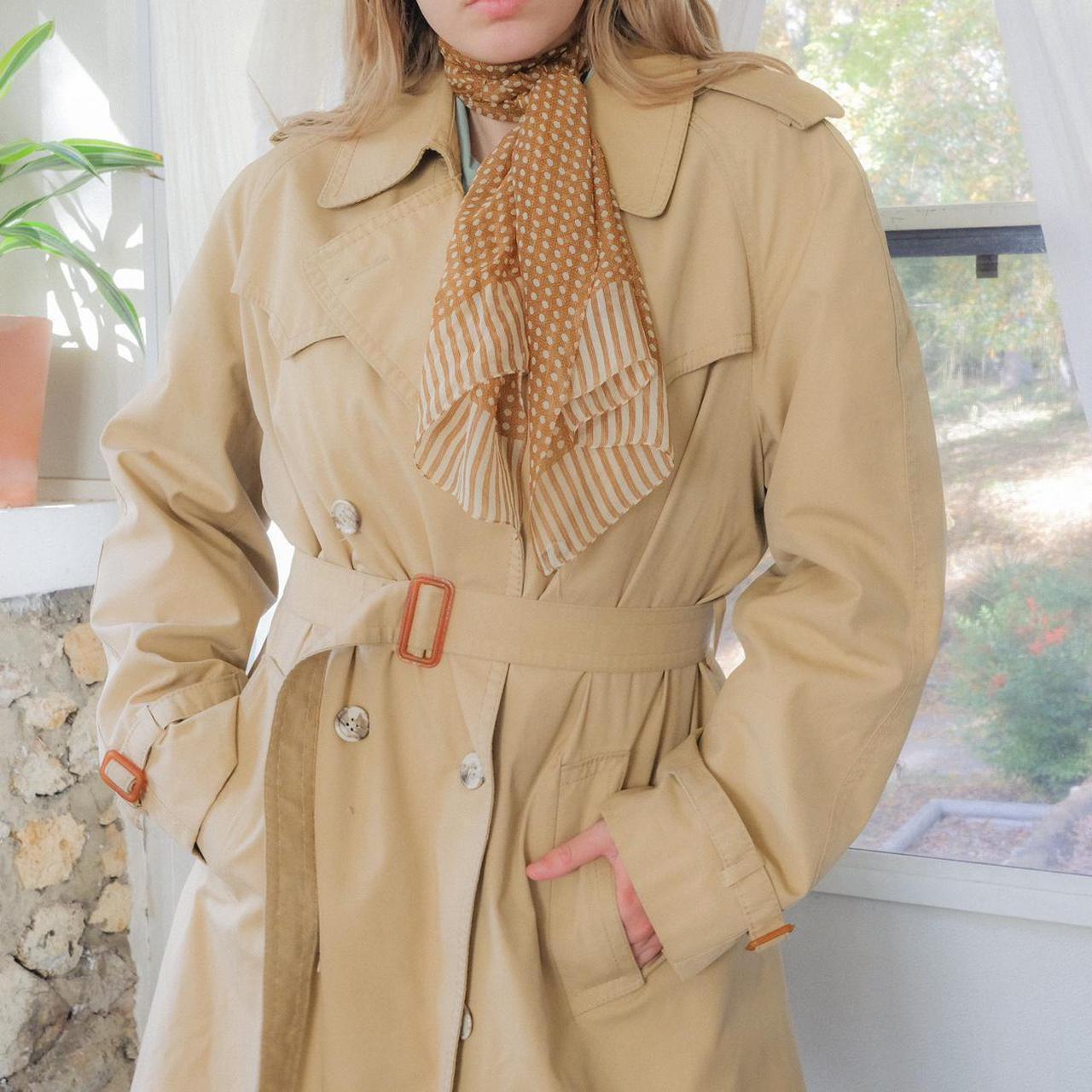 Product Image 2 - Vintage tan trench coat. Feels