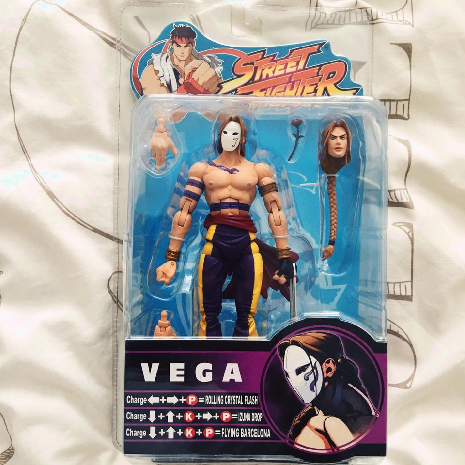Rare Vega Street Fighter action figure - Sota Toys  - Depop