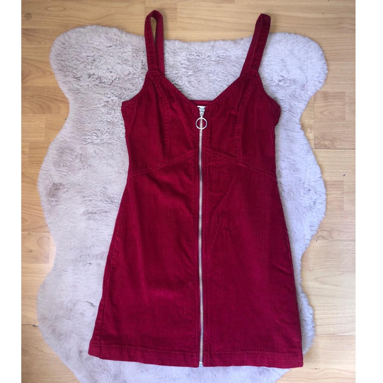 Topshop 2024 cord pinafore